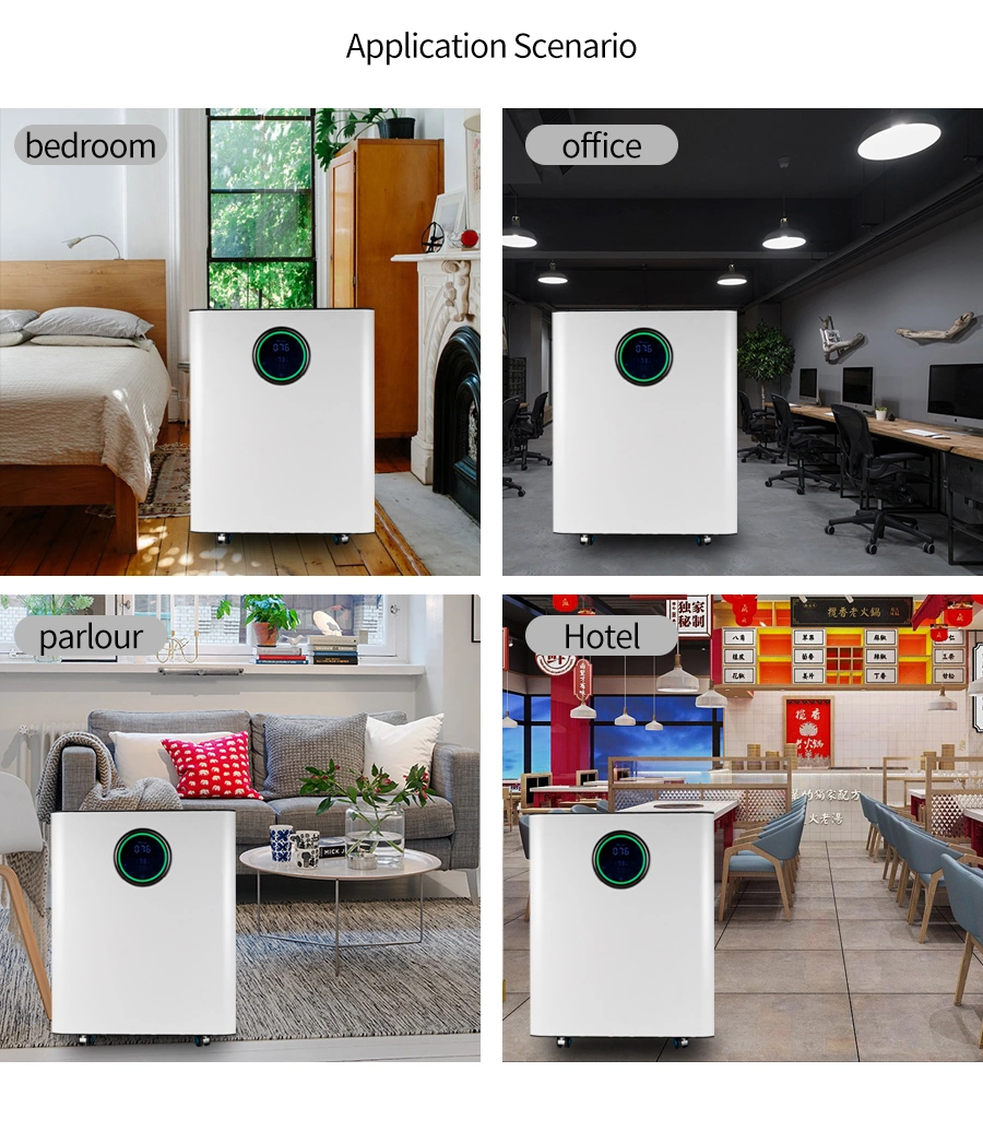 Large Commercial Use HEPA Air Purifier with Tuya APP Control